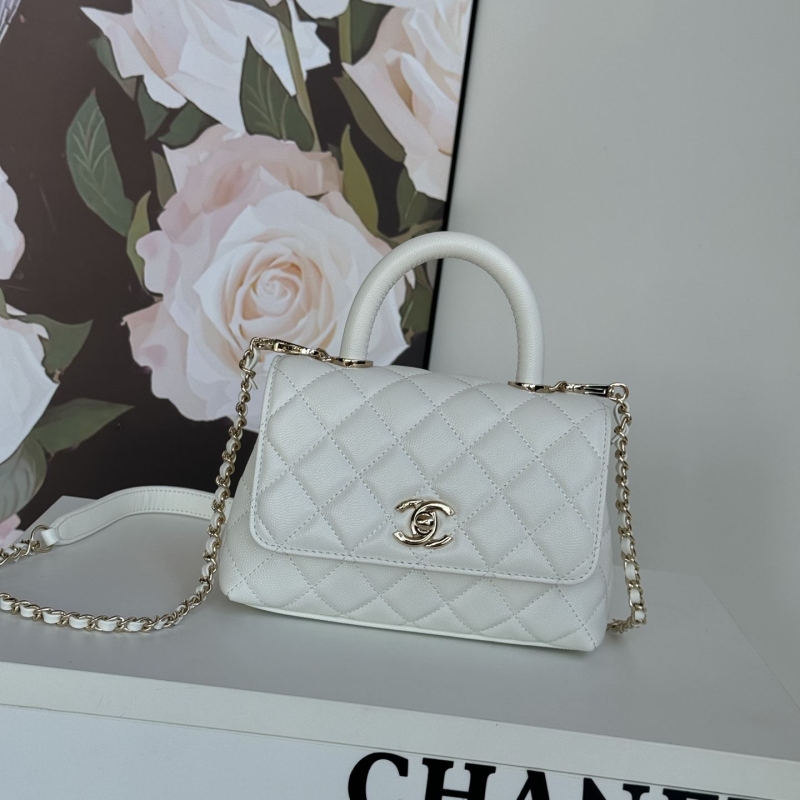 Ch**el top handle bags